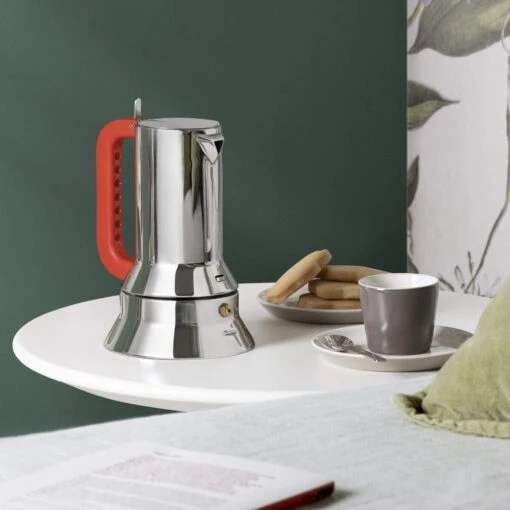 Alessi 9090/3 100 Manico Forato Koffiemaker 17,5 Cm Rvs Special Edition - Afbeelding 2