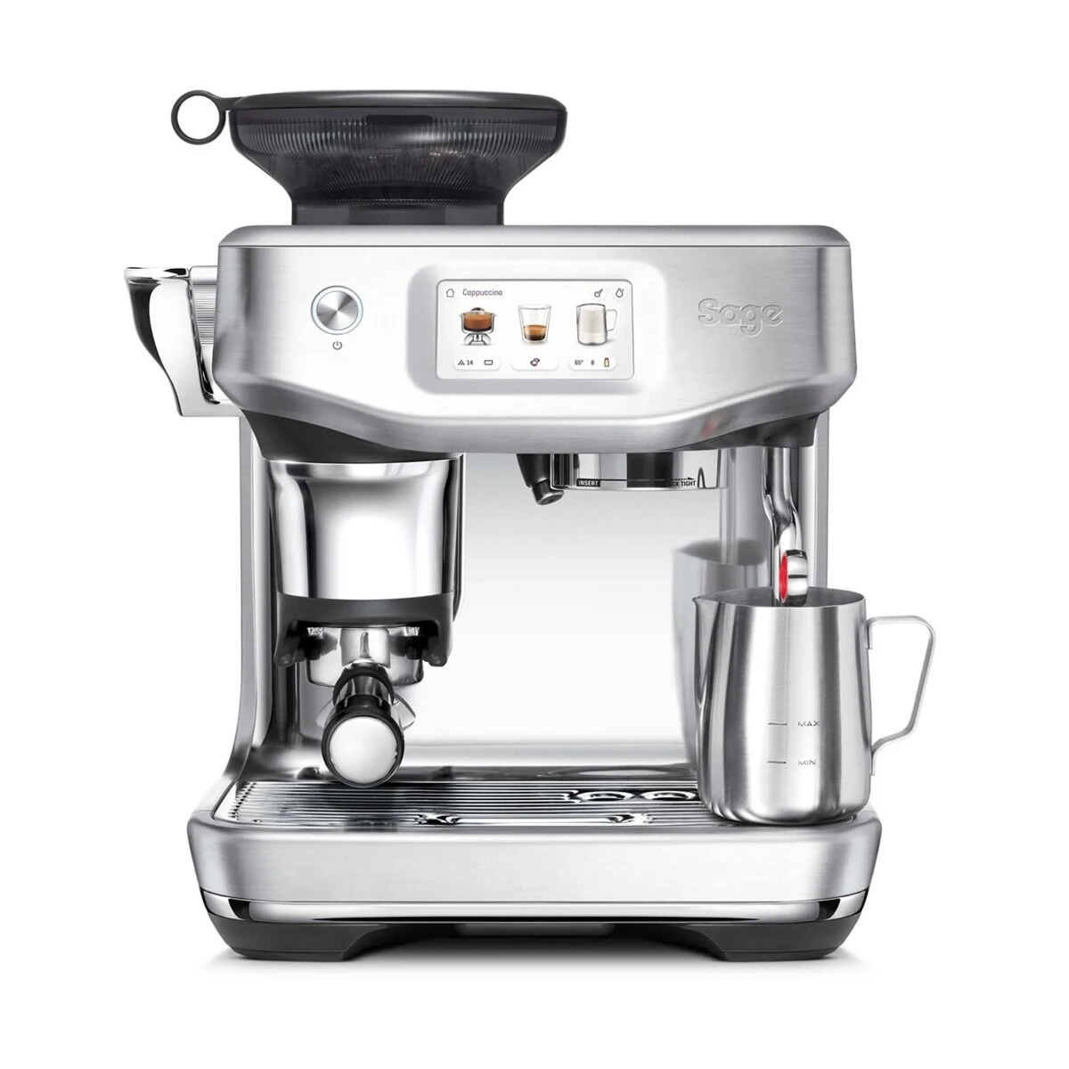 Sage The Barista Touch Impress Espressomachine Stainless Steel