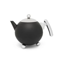 Bredemeijer Duet Bella Ronde Theepot 1,2 Liter Mat Zwart