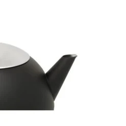 Bredemeijer Duet Bella Ronde Theepot 1,2 Liter Mat Zwart -Koffie Thee Winkel 101006 detail4