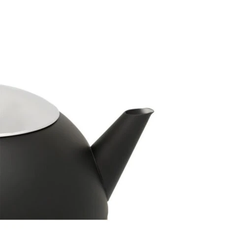 Bredemeijer Duet Bella Ronde Theepot 1,2 Liter Mat Zwart - Afbeelding 3