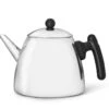 Bredemeijer Duet Classic Theepot 1,2 Liter Rvs Zwart -Koffie Thee Winkel 1210z