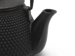 Bredemeijer Asia Wuhan Theepot 1 Liter Gietijzer Zwart -Koffie Thee Winkel 153005 detail4