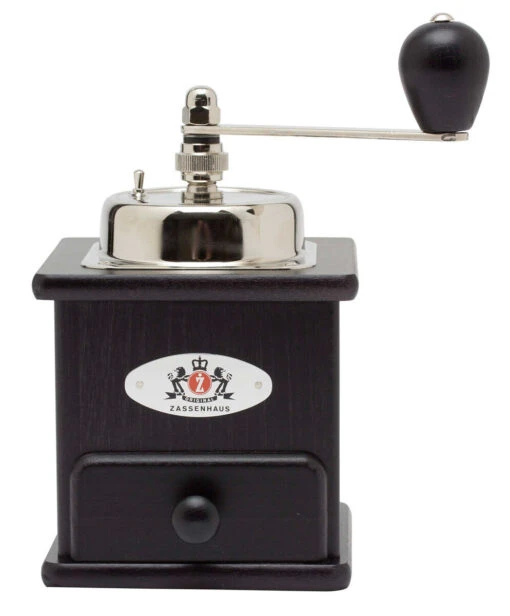 Zassenhaus Brasilia Koffiemolen 12,5 X 12 Cm Hout Zwart