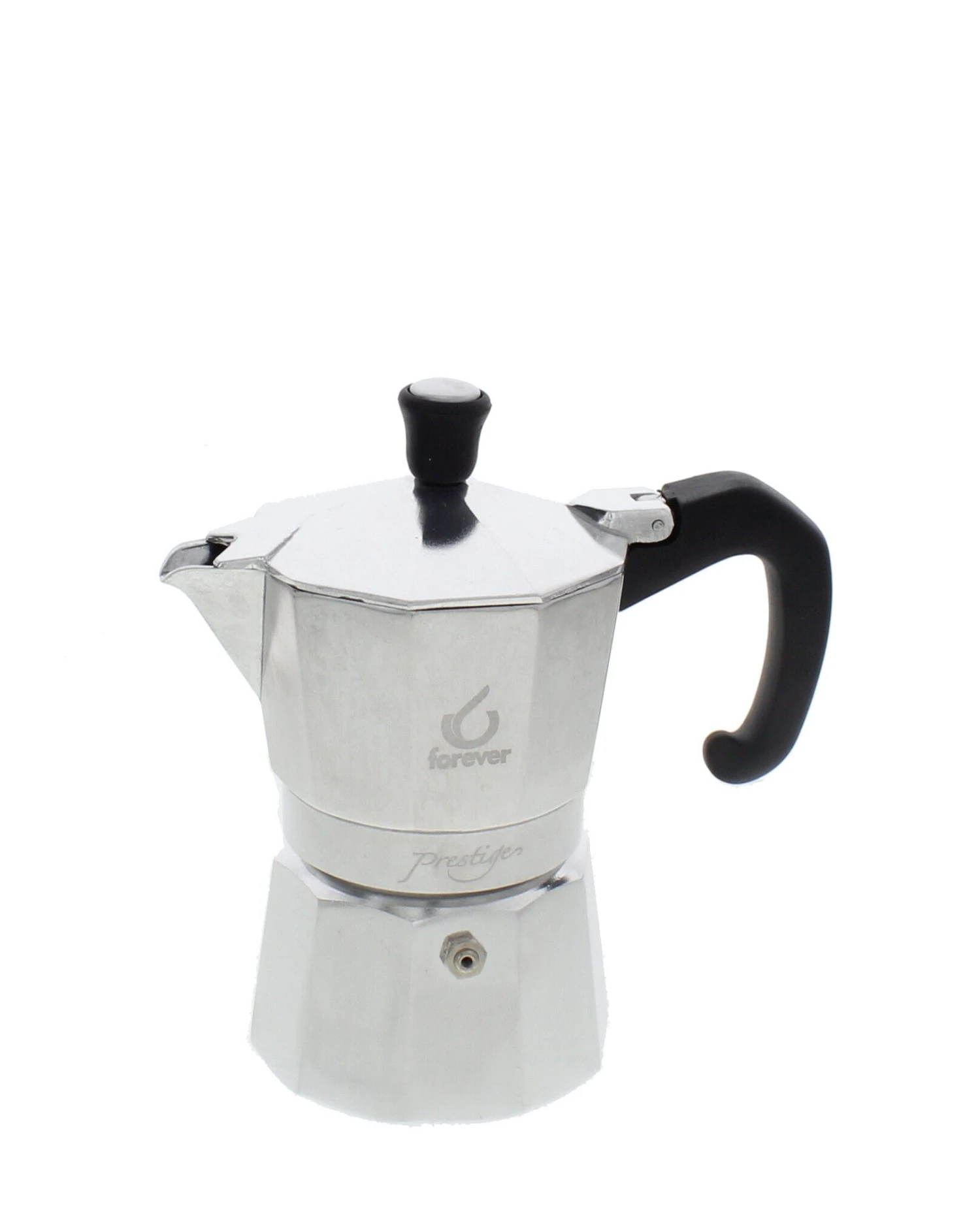 Forever Miss Moka Prestige Mokapot 3-kops Aluminium Mat