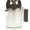Alessi La Cupola Mokapot 1-kops Aluminium Glans -Koffie Thee Winkel 6095 24181 1