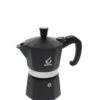 Forever Prestige Noblesse Mokapot 3-kops Aluminium Zwart -Koffie Thee Winkel 7266 1793468 1