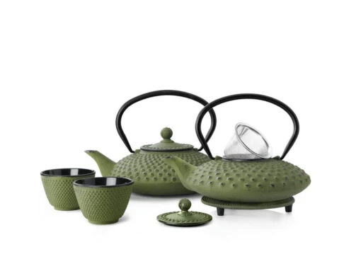 Bredemeijer Xilin Jing Theepot 1,25 Liter Gietijzer Groen - Afbeelding 3