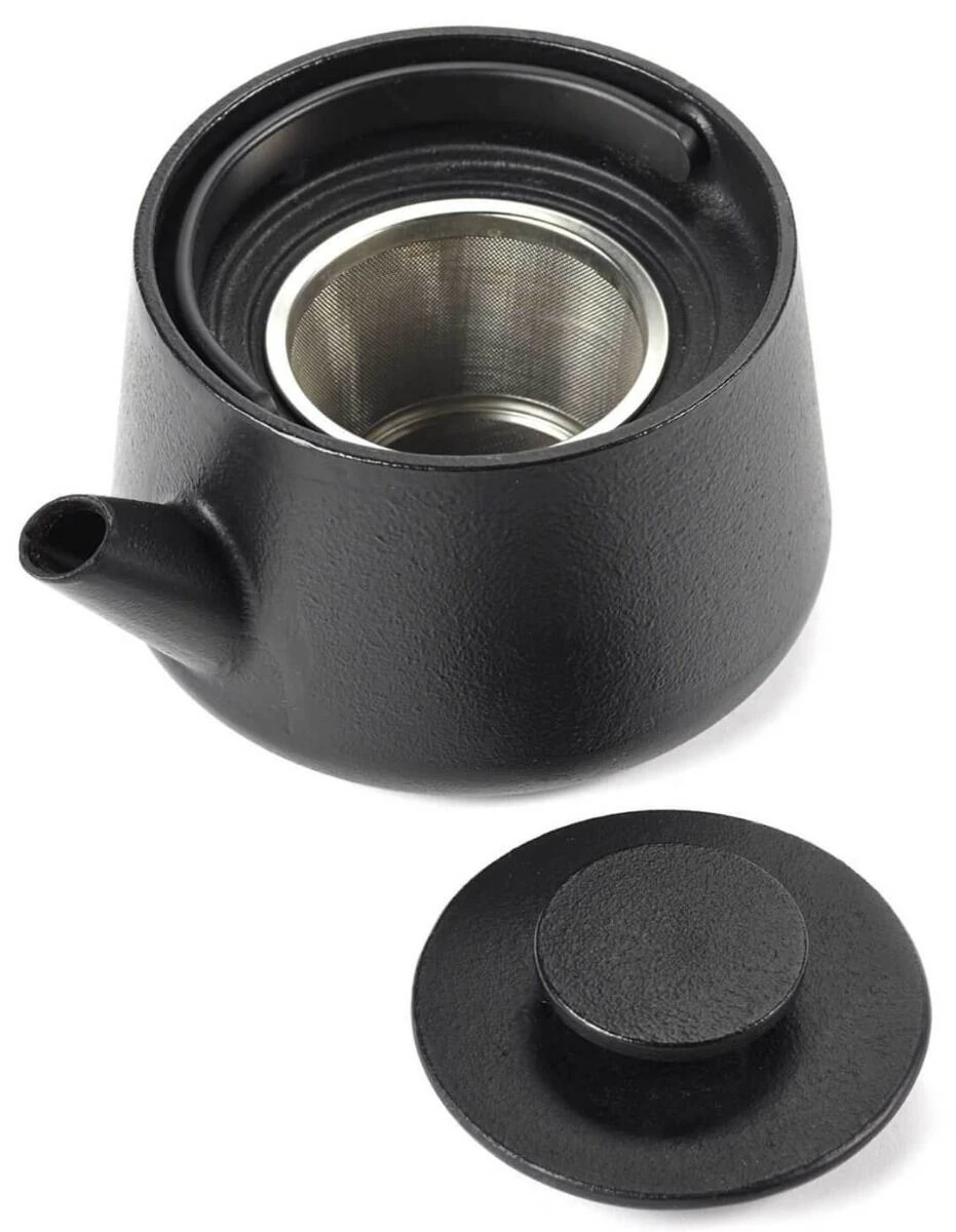 Serax INKU By Sergio Herman Theepot 600 Ml Gietijzer Zwart - Afbeelding 2