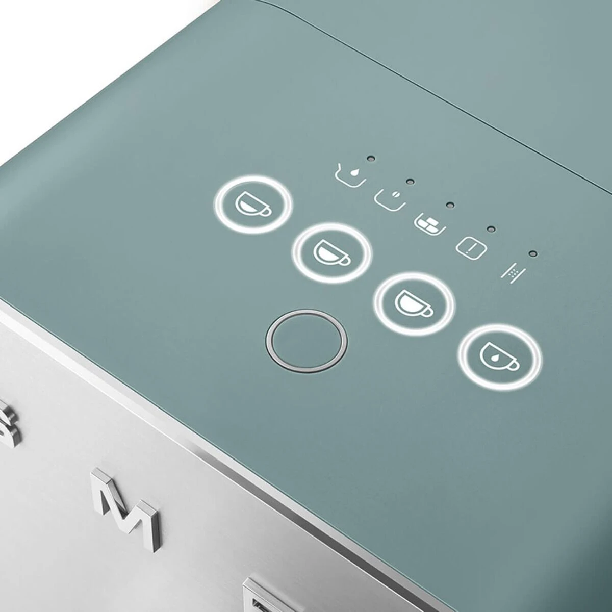 Smeg Basic Volautomatische Espressomachine Emerald Green - Afbeelding 3