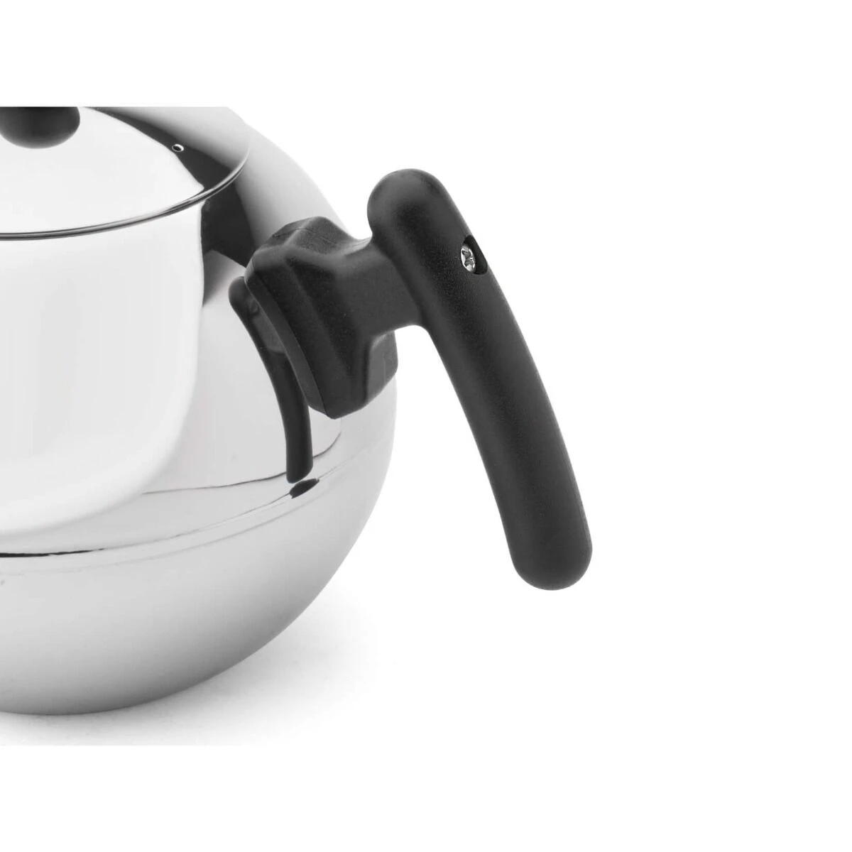 Bredemeijer Duet Bella Ronde Theepot 1,2 L Rvs/zwart - Afbeelding 3