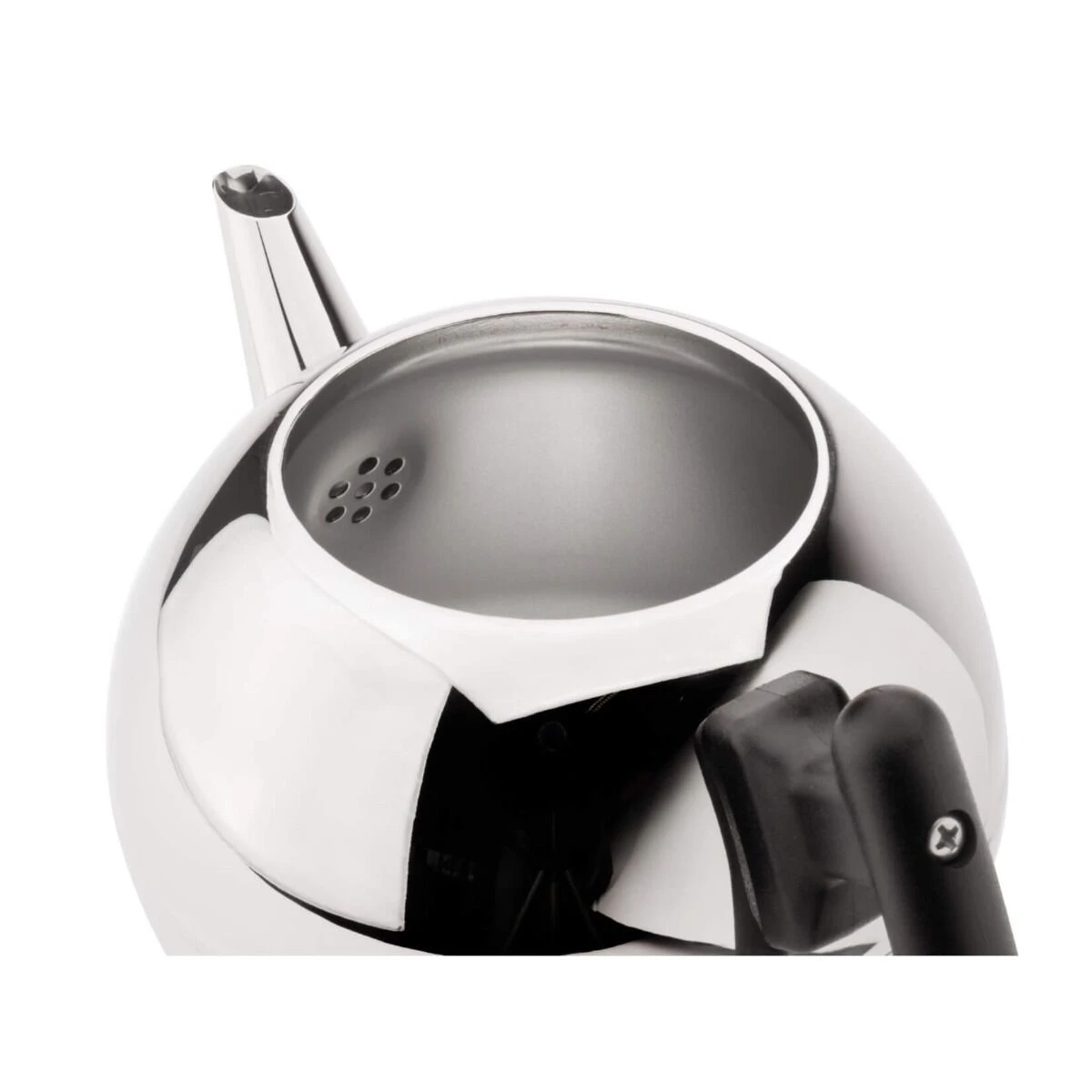 Bredemeijer Duet Bella Ronde Theepot 1,2 L Rvs/zwart - Afbeelding 4