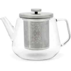 Bredemeijer Solo Bari Theeset Met RVS Warmer En Filter 1,5 L Glas -Koffie Thee Winkel bredemeijer bredemeijer solo bari theepot 15 liter 3