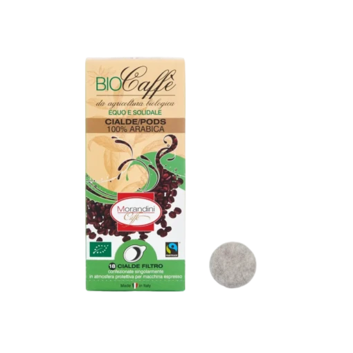 Caffè Morandini Bio Caffe Fairtrade Espresso 18 ESE Servings