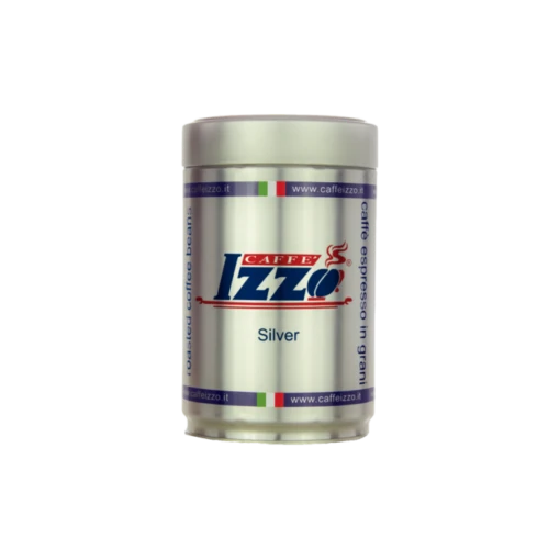 Caffè Izzo Silver Gemalen Blik 250 G.