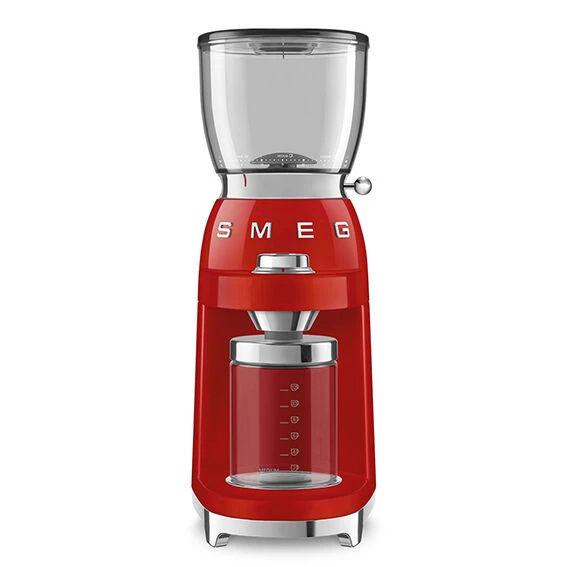 Smeg 50's Style Koffiebonenmolen 350 Gr Rood