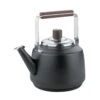 Cilio Nero Waterketel Voor Inductie 2 Liter Rvs Zwart -Koffie Thee Winkel cilio waterketel nero 1