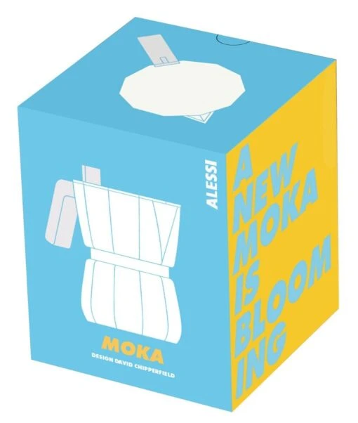 Alessi Moka David Chipperfield Mokapot 1 Kops Aluminium - Afbeelding 5