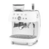 Smeg 50's Style Handmatige Espressomachine 2,4 Liter Wit -Koffie Thee Winkel egf03wheu 3