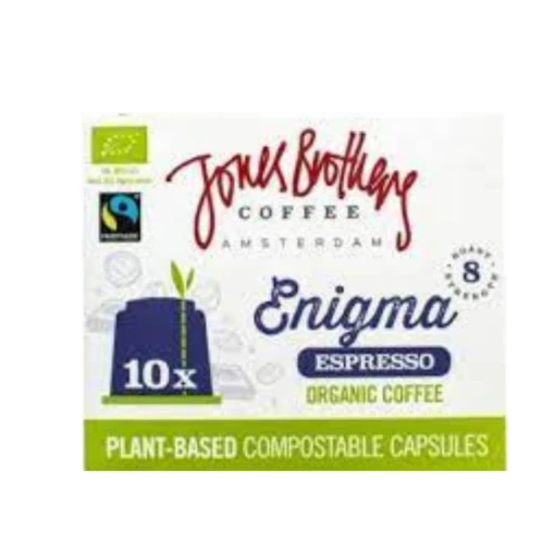 Jones Brothers Enigma Espresso Voor Nespresso® Compostable Koffiecups