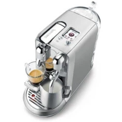 Sage Creatista Plus Nespressomachine Black Trufle -Koffie Thee Winkel sage creatista rvs bovenzijde 1