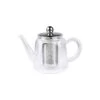 Cristel Jasmin Theepot 1,2 Liter Rvs/glas -Koffie Thee Winkel th08vj
