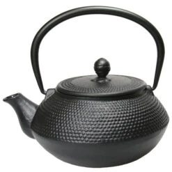 Oldenhof Theepot 0,8 L Zwart Gietijzer