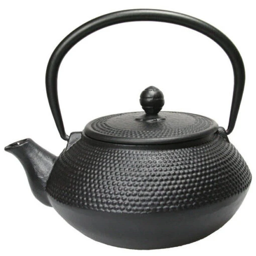 Oldenhof Theepot 0,8 L Zwart Gietijzer