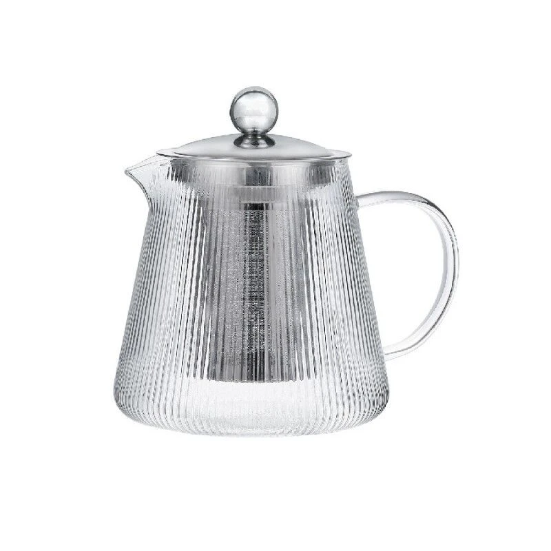 Cristel Darjeeling Theepot 1,2 Liter Rvs/glas